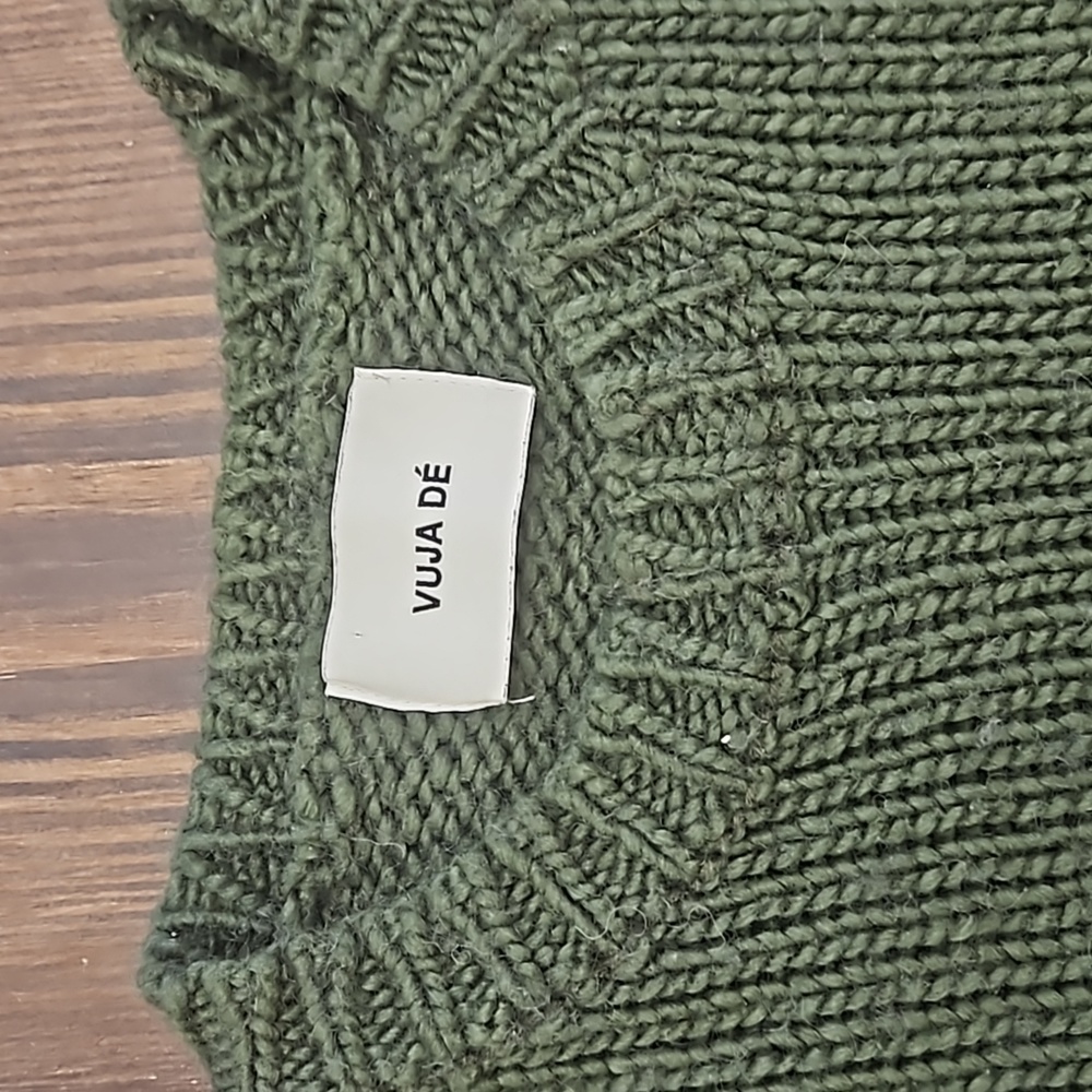 Vuja De Wool Knit Sweater Size 2